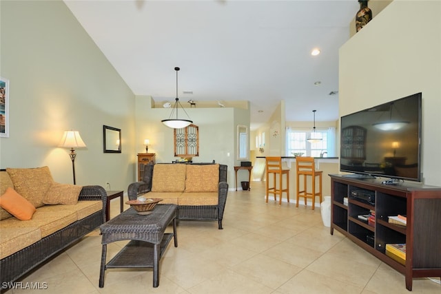 view of living room