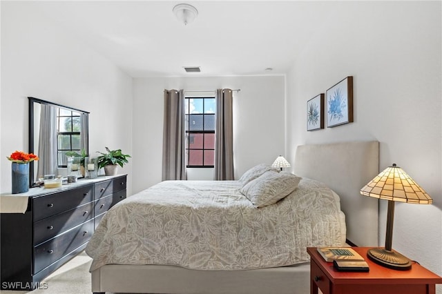 bedroom with carpet flooring