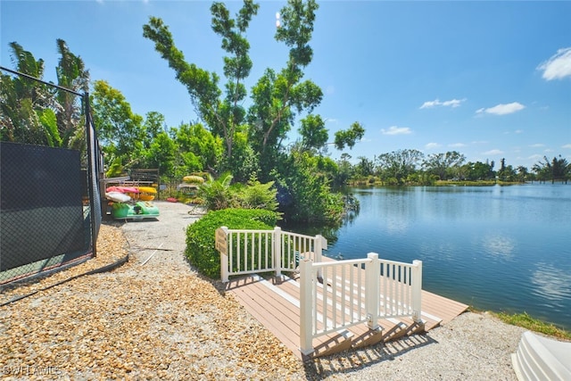 14300 Riva Del Lago Dr Unit 805, Fort Myers, FL 33907 - view of dock featuring a water view