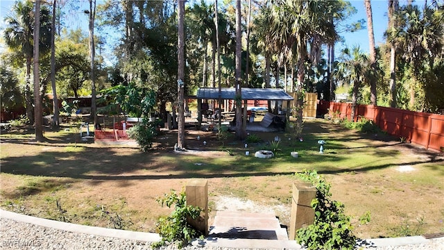 view of yard