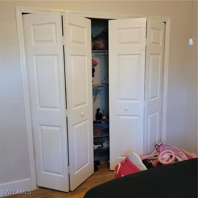 view of closet