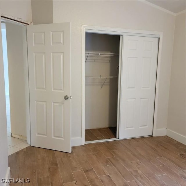 view of closet