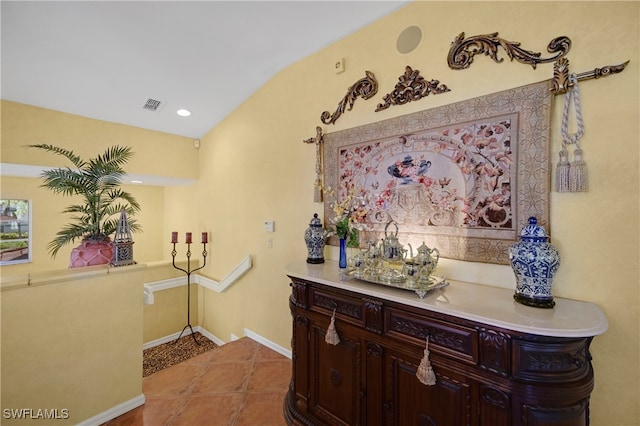 10801 Crooked River Rd Unit 203, Estero, FL 34135 - interior space featuring baseboards, visible vents, and light tile patterned flooring