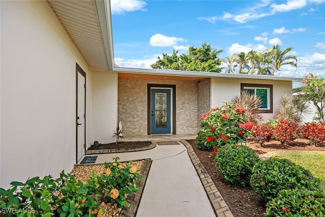 view of property entrance