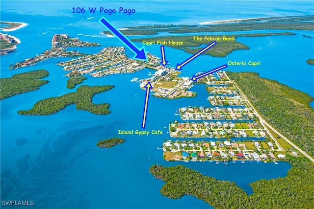 106 Pago Pago Dr W, Naples, FL 34113 - bird's eye view