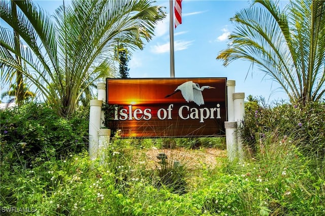 106 Pago Pago Dr W, Naples, FL 34113 - view of community sign