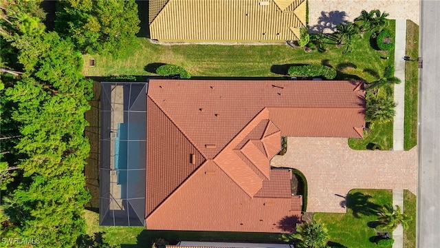 drone / aerial view