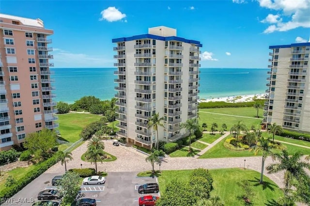 view of property featuring a water view