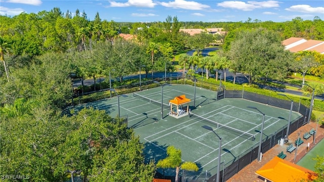 view of sport court