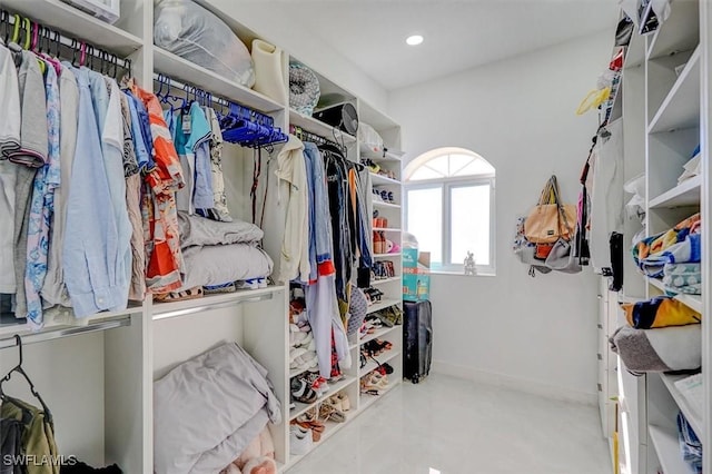 view of spacious closet