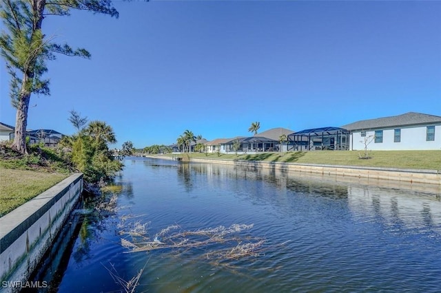 property view of water