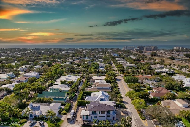 birds eye view of property featuring a residential view