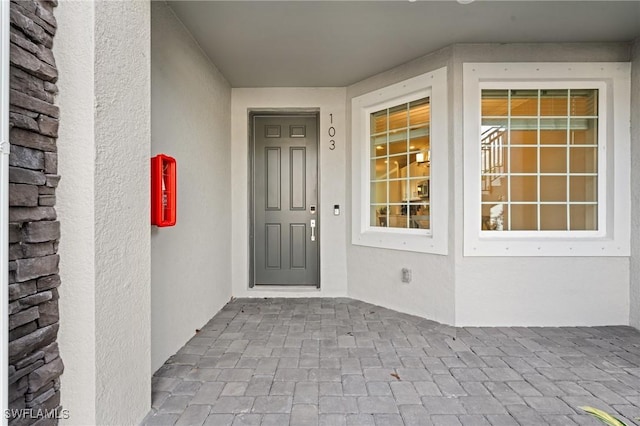 view of property entrance