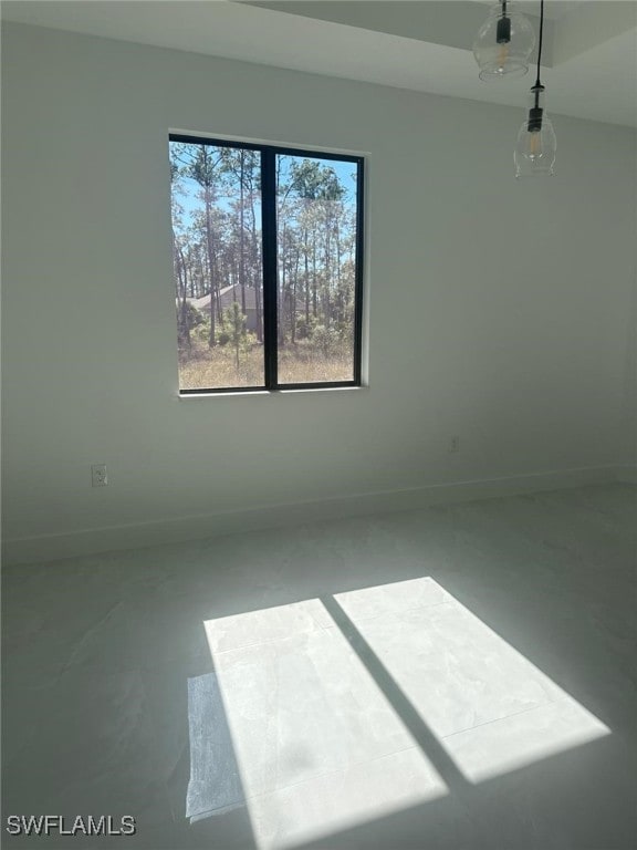 view of unfurnished room