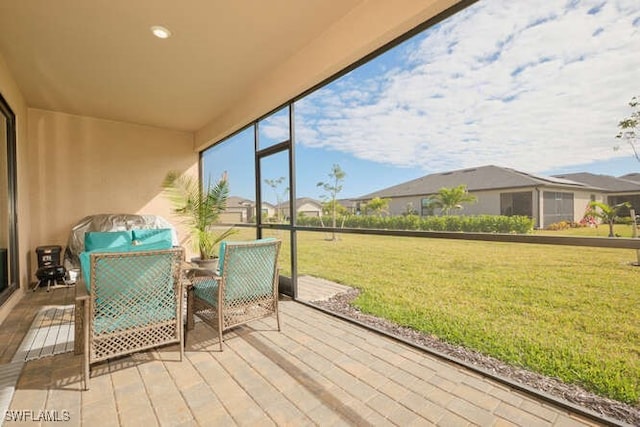 3426 Menores Way, Fort Myers, FL 33905 - deck featuring a yard and a residential view