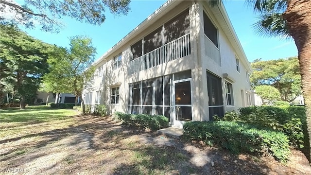 view of rear view of house