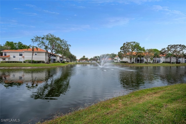 property view of water