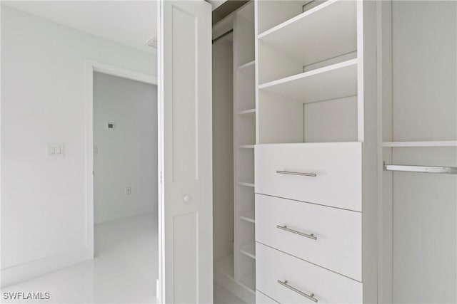 view of spacious closet