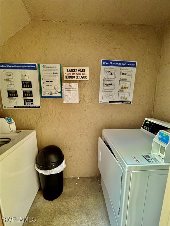 view of laundry room