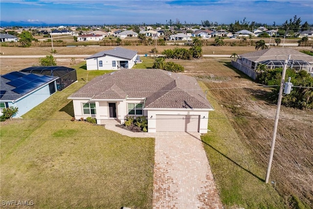 birds eye view of property featuring a residential view