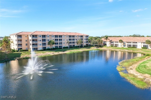 property view of water