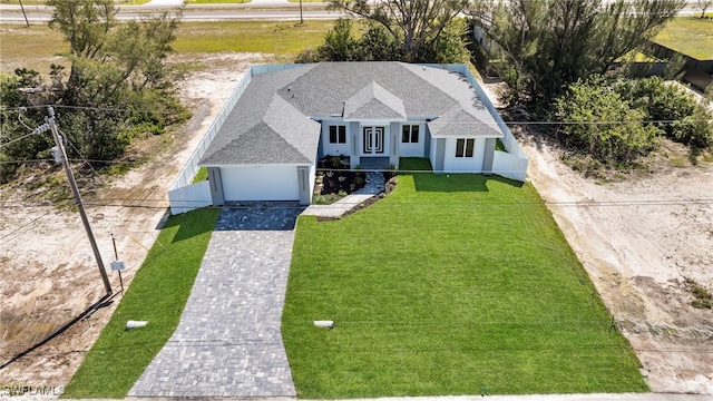 1027 NW 40th Pl, Cape Coral, FL 33993 - bird's eye view
