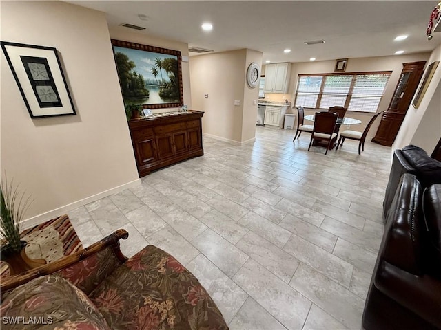 view of living room