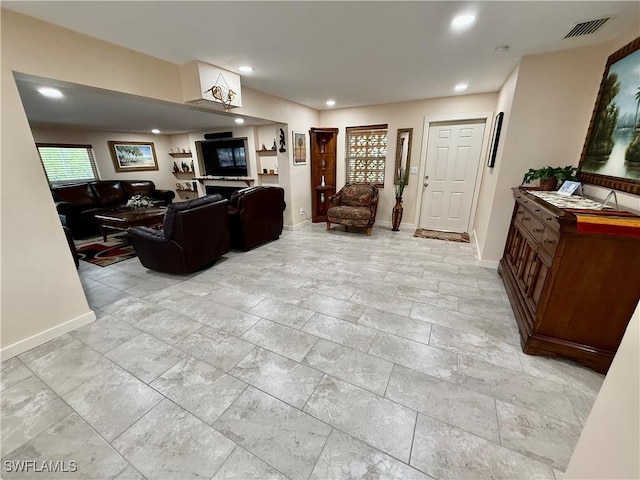 view of living room