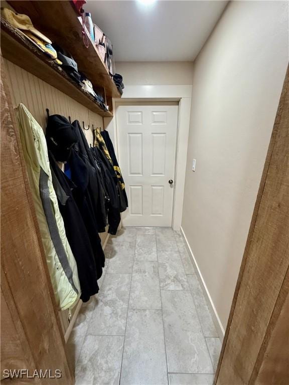 view of mudroom