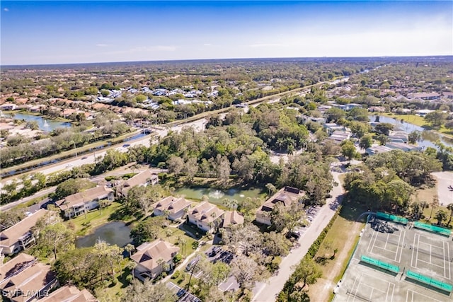 3 Bob O Link Ct Unit 3B, Naples, FL 34105 - drone / aerial view with a water view