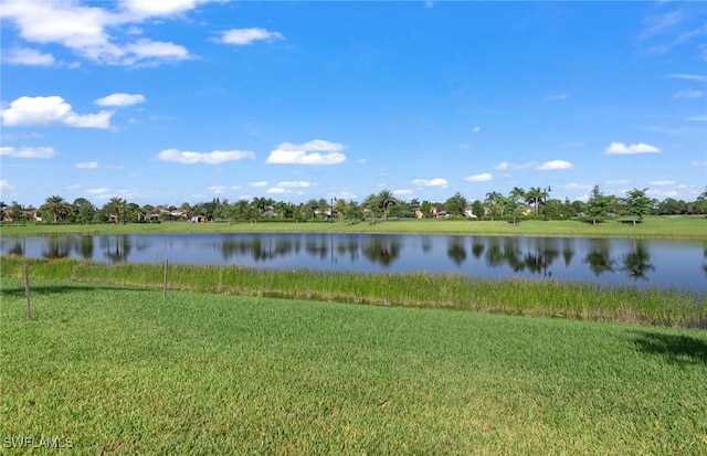 property view of water