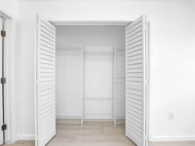 view of closet