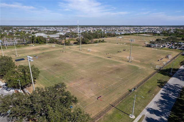 aerial view