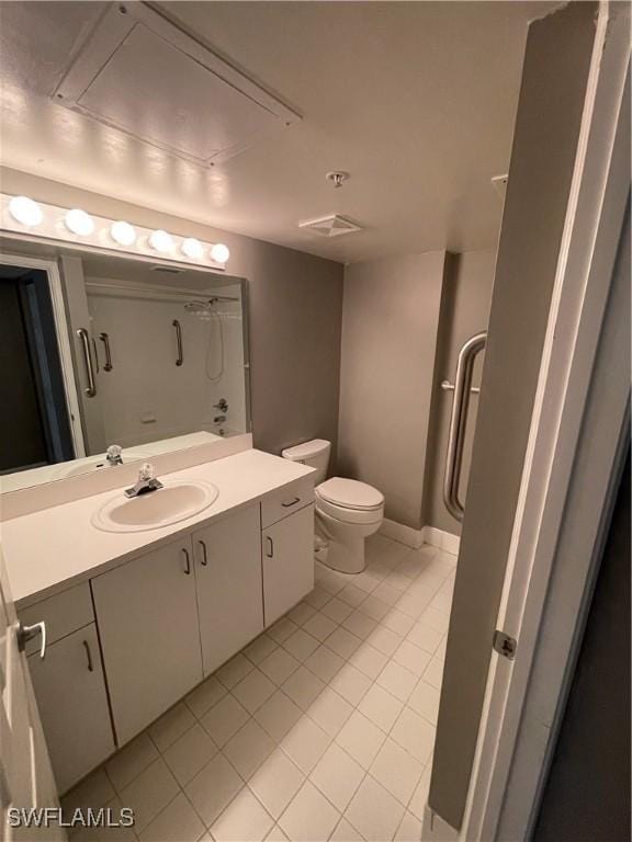 1885 Florida Club Dr Unit 8108, Naples, FL 34112 - full bathroom featuring tile patterned flooring, vanity, and a shower