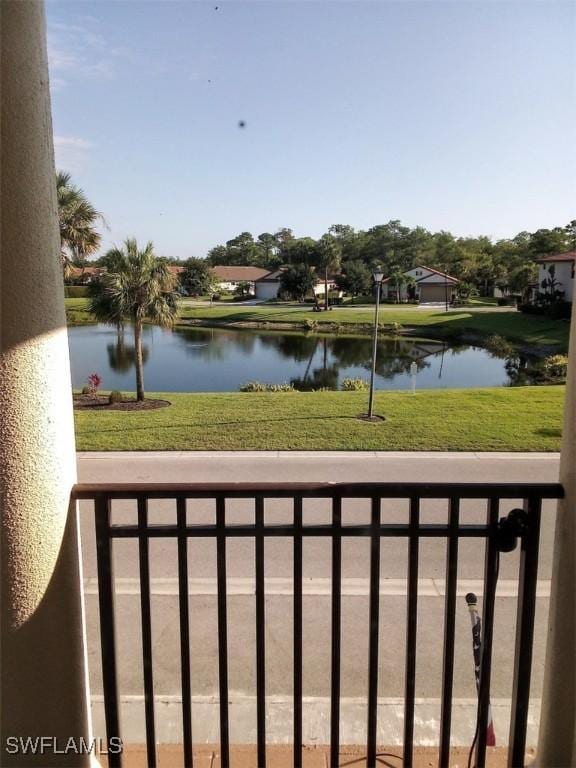 property view of water