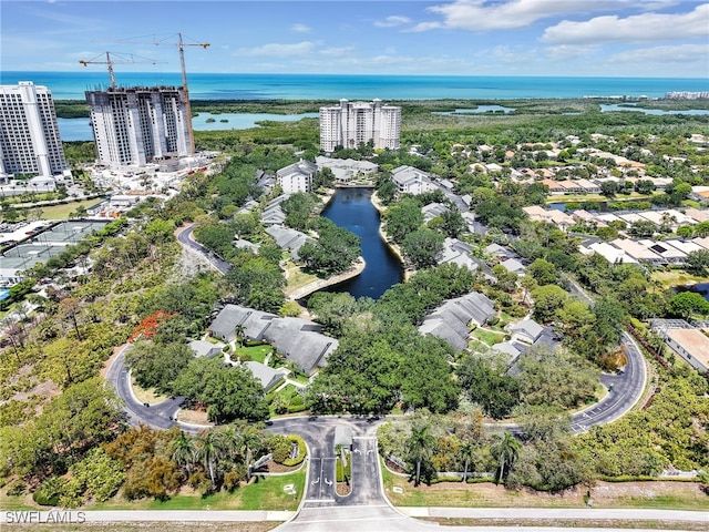 808 Arbor Lake Dr Unit 8-105, Naples, FL 34110 - bird's eye view of a nearby body of water