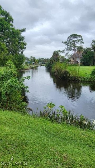 property view of water