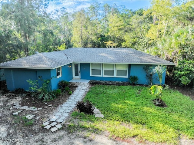 view of ranch-style home