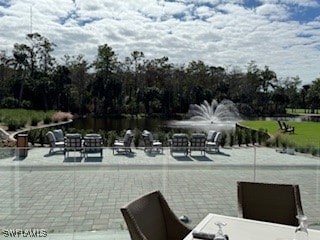 view of patio