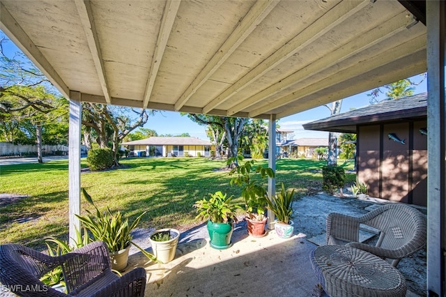 view of patio