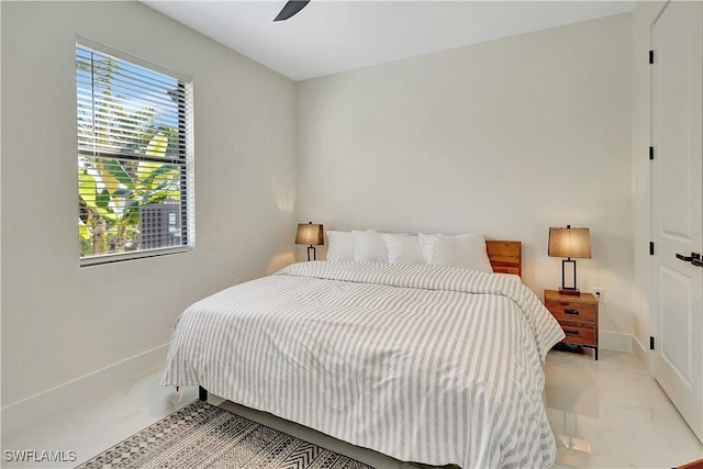 3307 NW 3rd St, Cape Coral, FL 33993 - bedroom featuring ceiling fan and baseboards