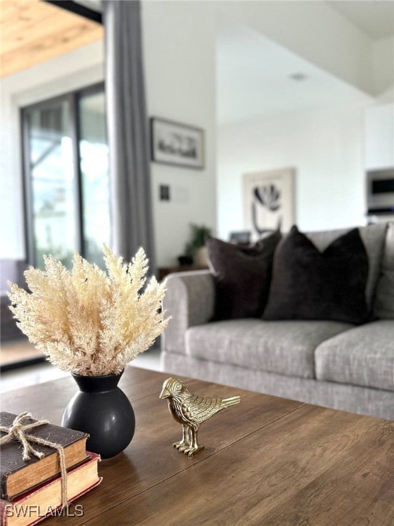 3307 NW 3rd St, Cape Coral, FL 33993 - living area featuring wood finished floors