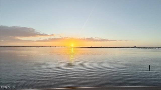 property view of water