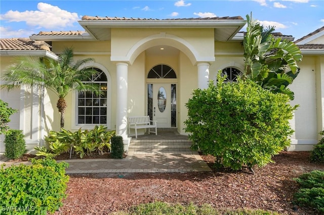 view of property entrance