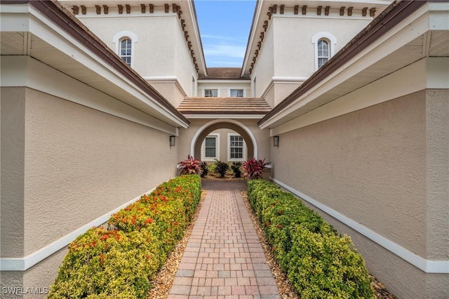 view of property entrance