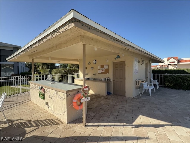 view of patio