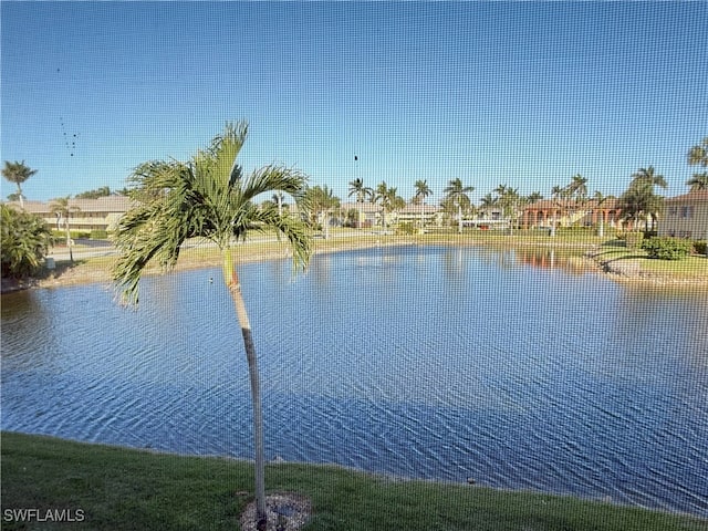 property view of water