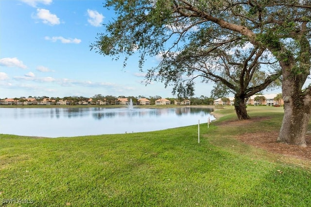 property view of water