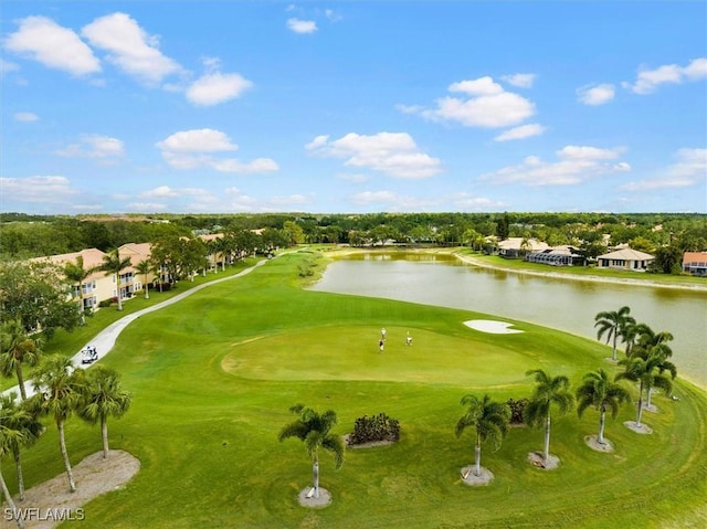 view of property's community featuring a water view