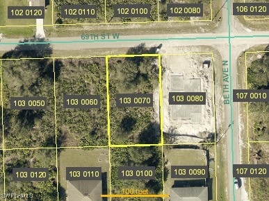 2515 69th St W, Lehigh Acres FL, 33971 land for sale